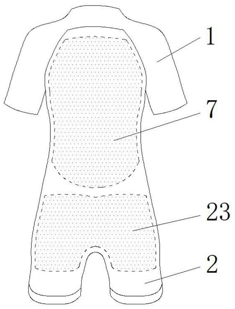 Buoyancy swimsuit capable of adjusting buoyancy