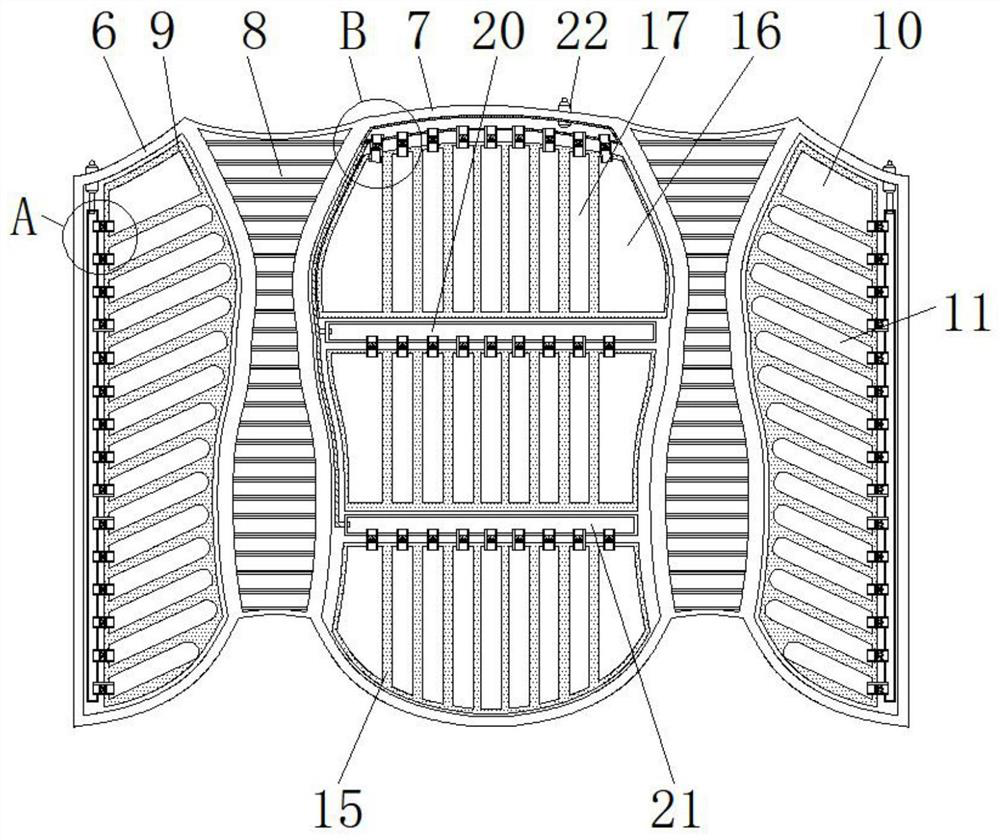 Buoyancy swimsuit capable of adjusting buoyancy