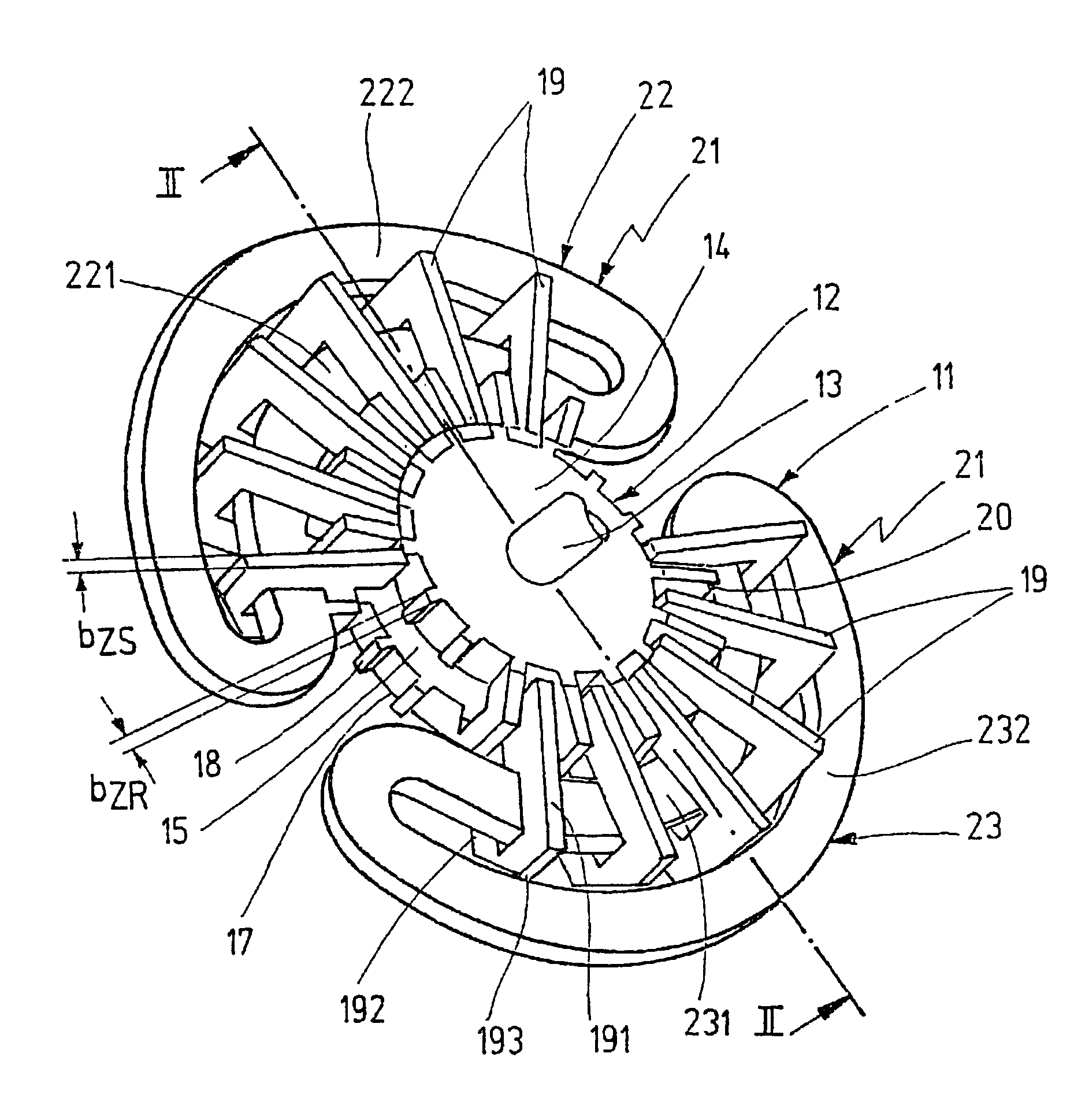 Unipolar transverse flux machine