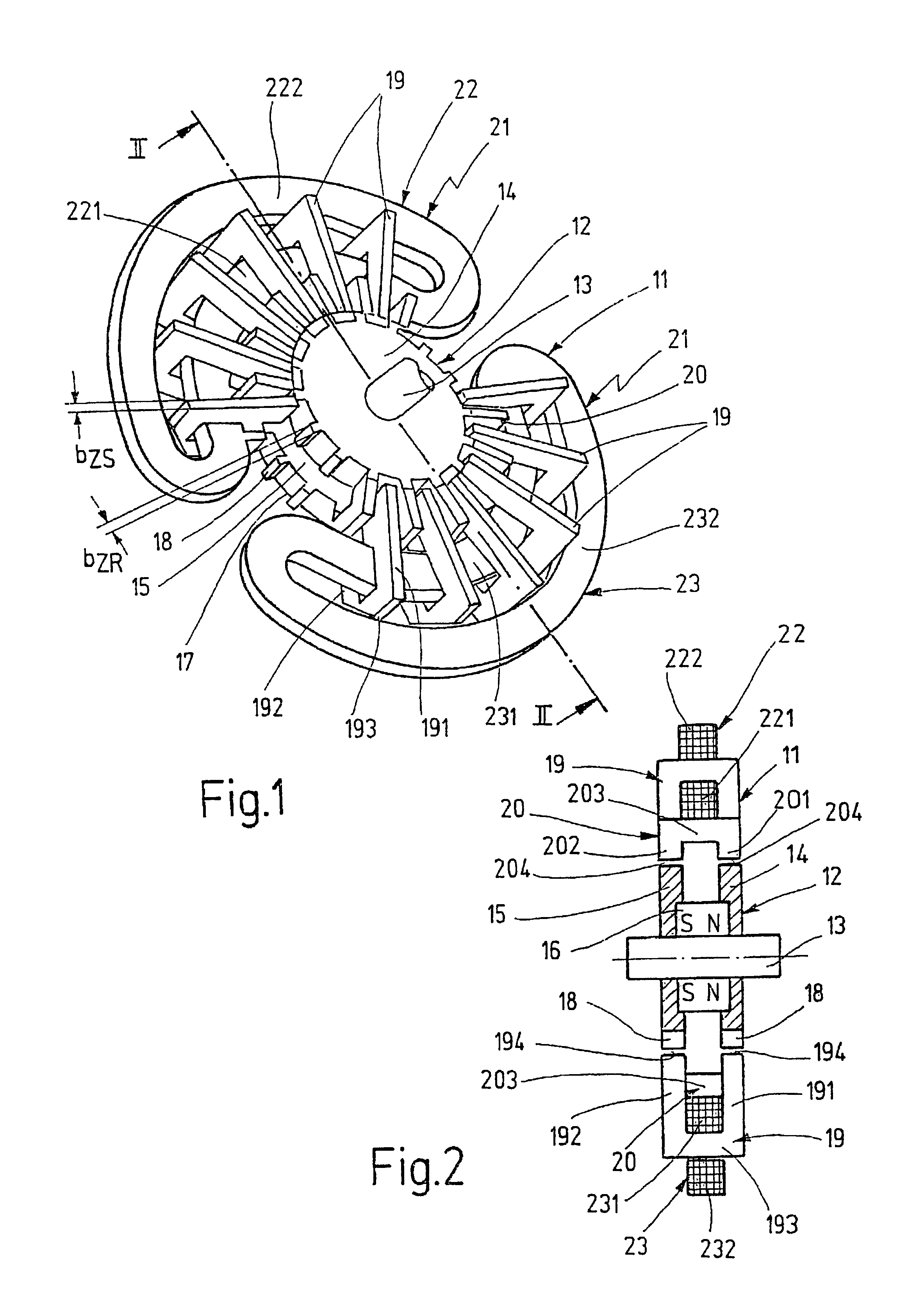 Unipolar transverse flux machine