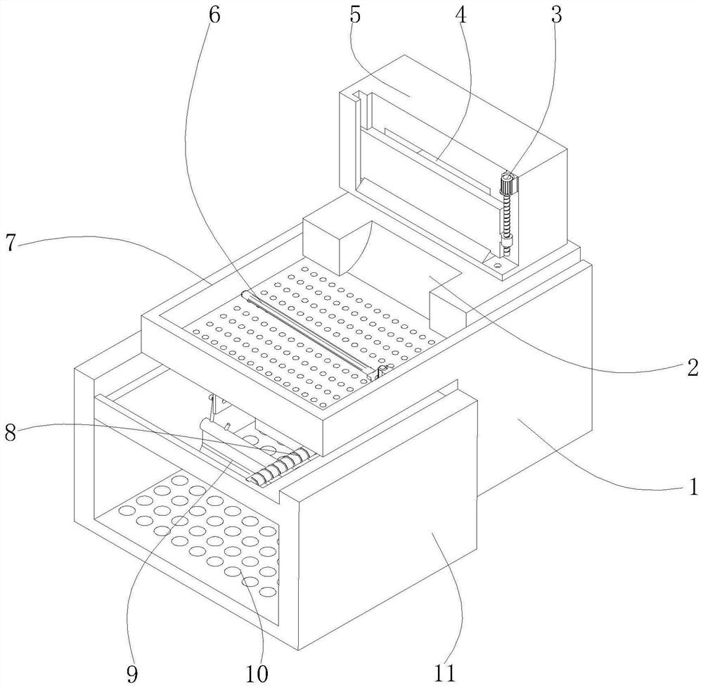 Four-head servo liquid filling machine with automatic material supplementing structure