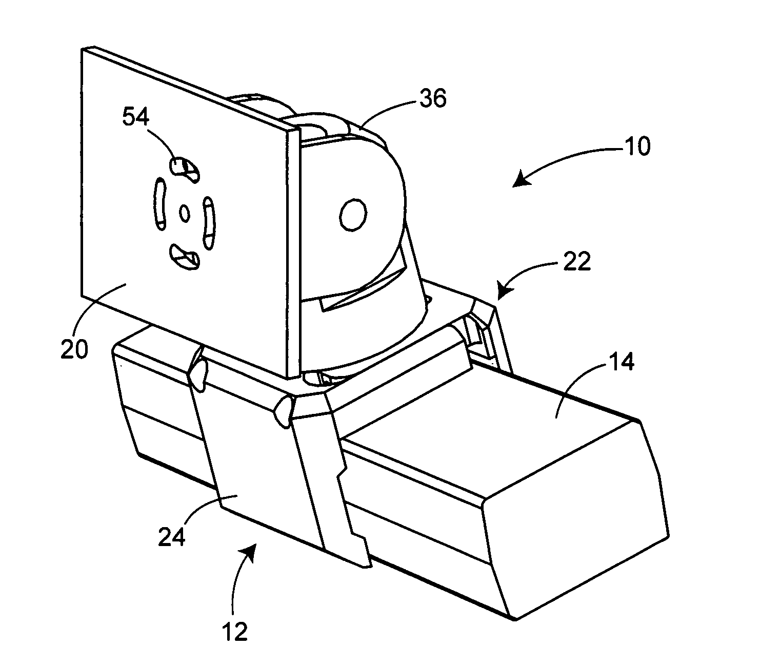 Handlebar accessory clamp