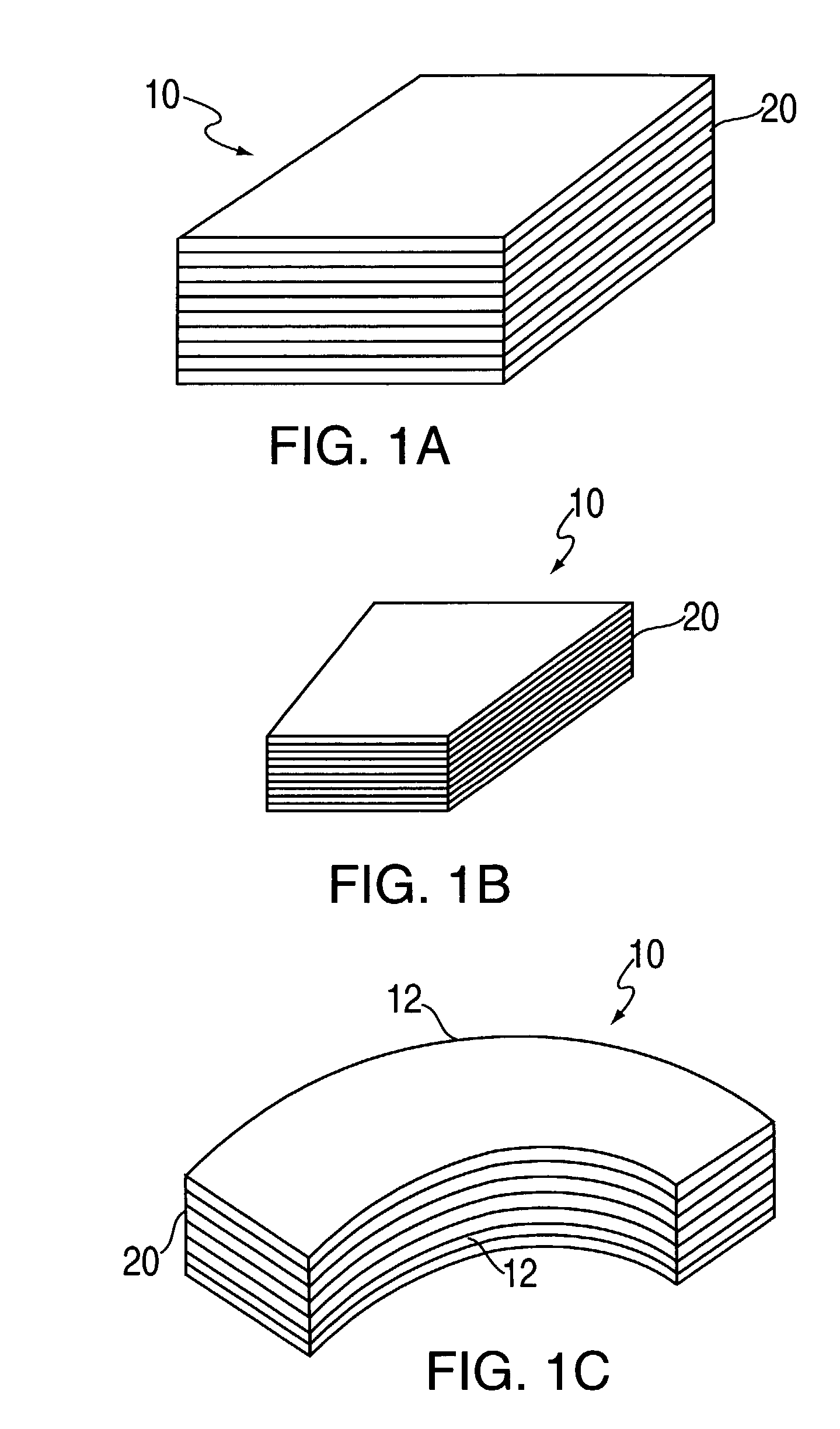 Bulk stamped amorphous metal magnetic component