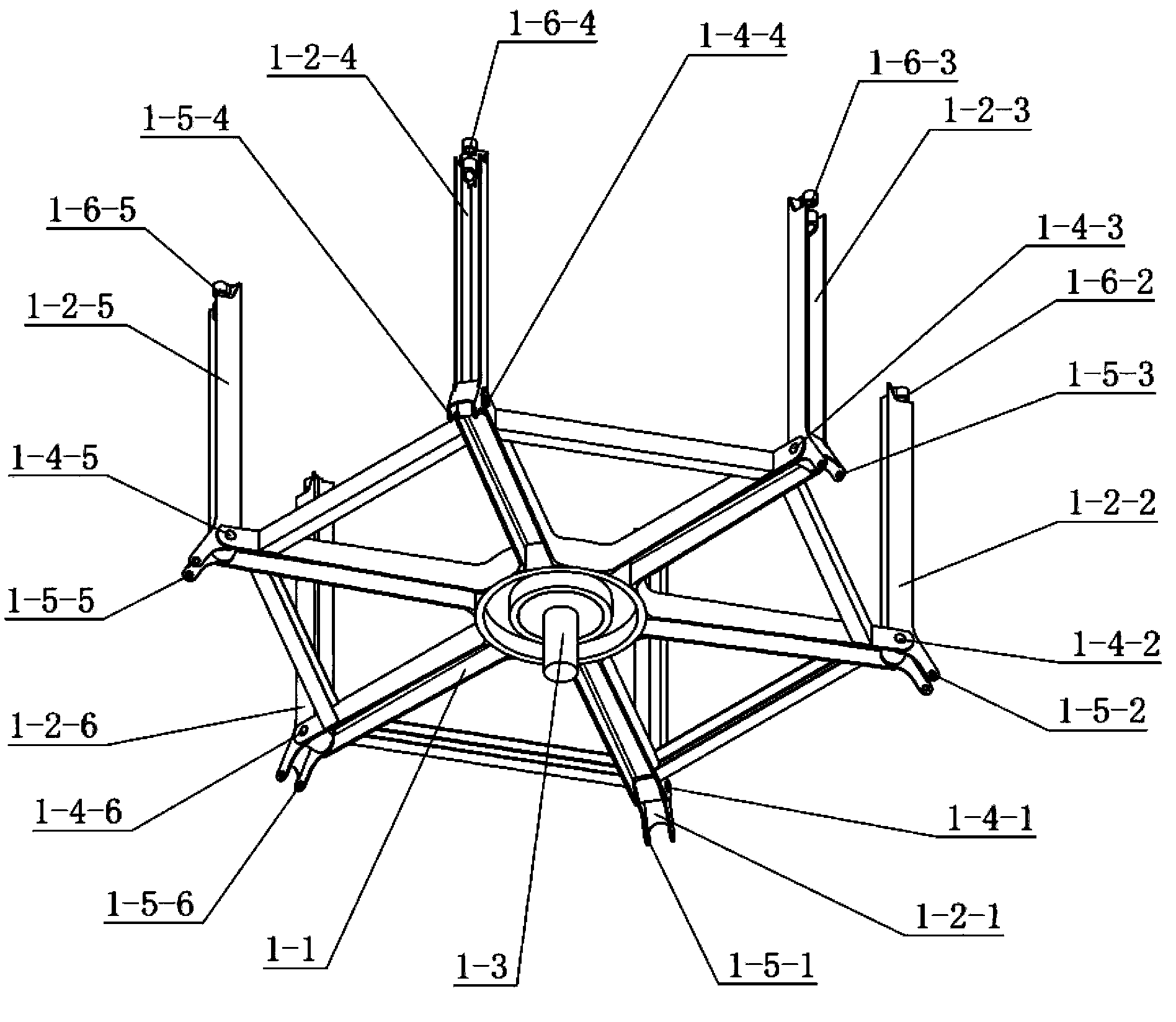 Topology-changing packaging robot mechanism