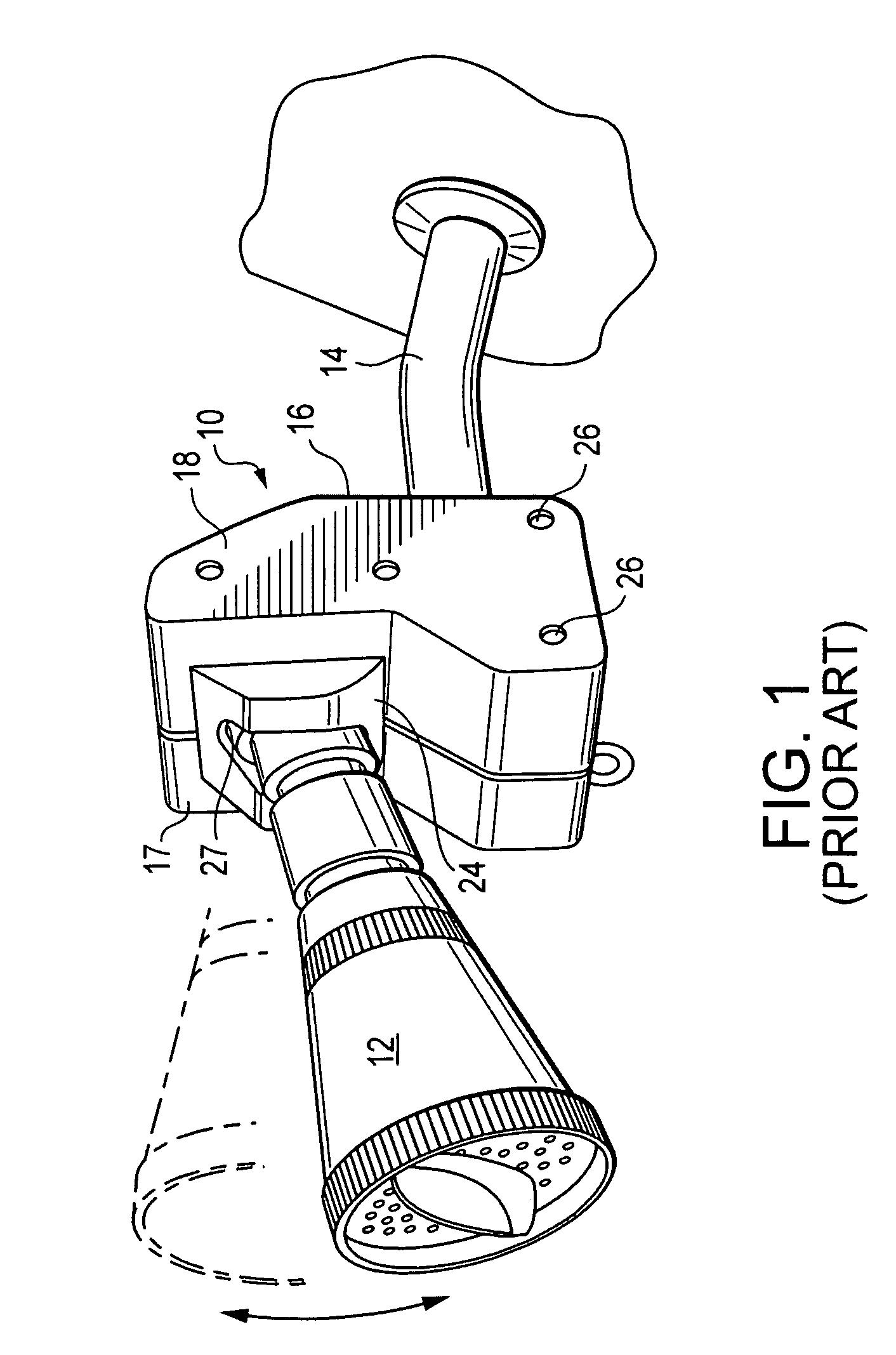 Fluid spray apparatus