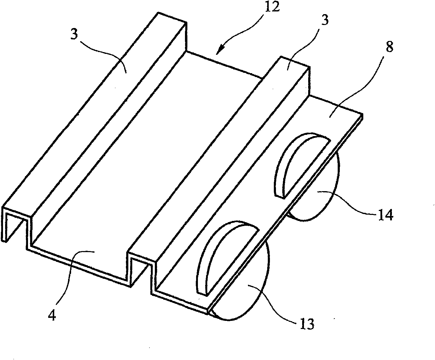 Tile rebate cutting apparatus