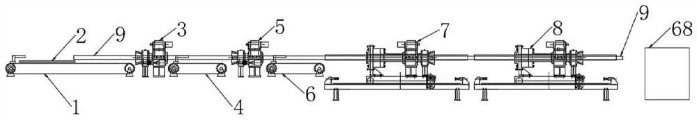 A new rotary feeding device for cold-rolled metal seamless pipe