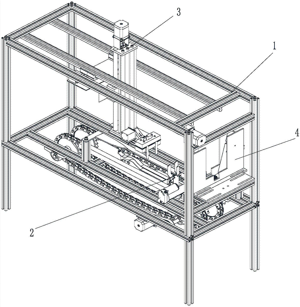 Semiautomatic mitten crab packaging machine