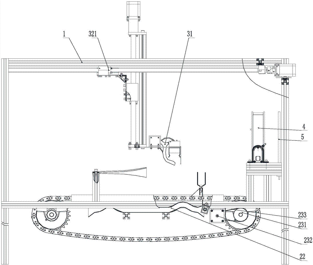 Semiautomatic mitten crab packaging machine