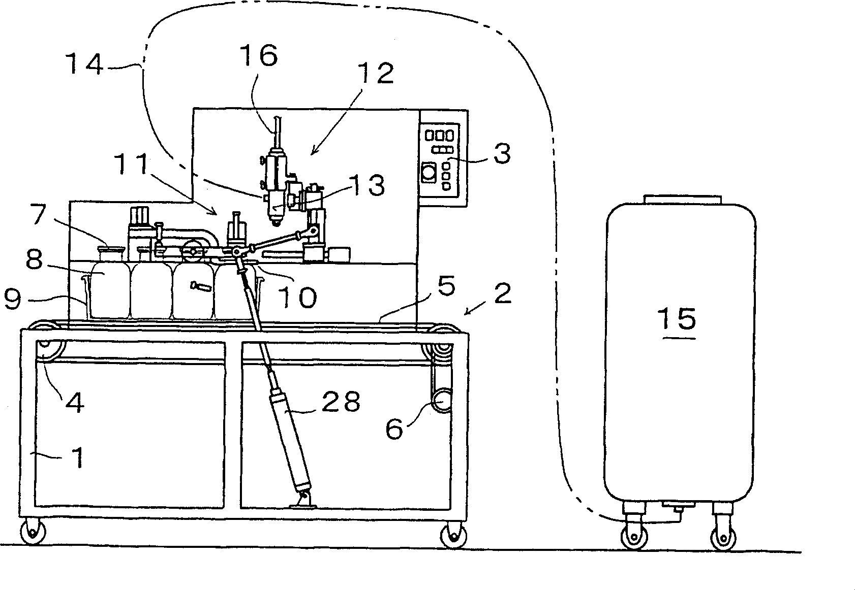 Liquid spawn inoculator