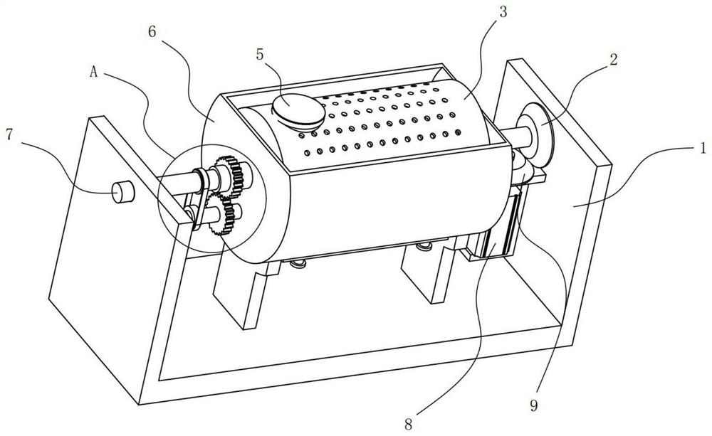 Saponin removal device for chenopodium quinoa willd production