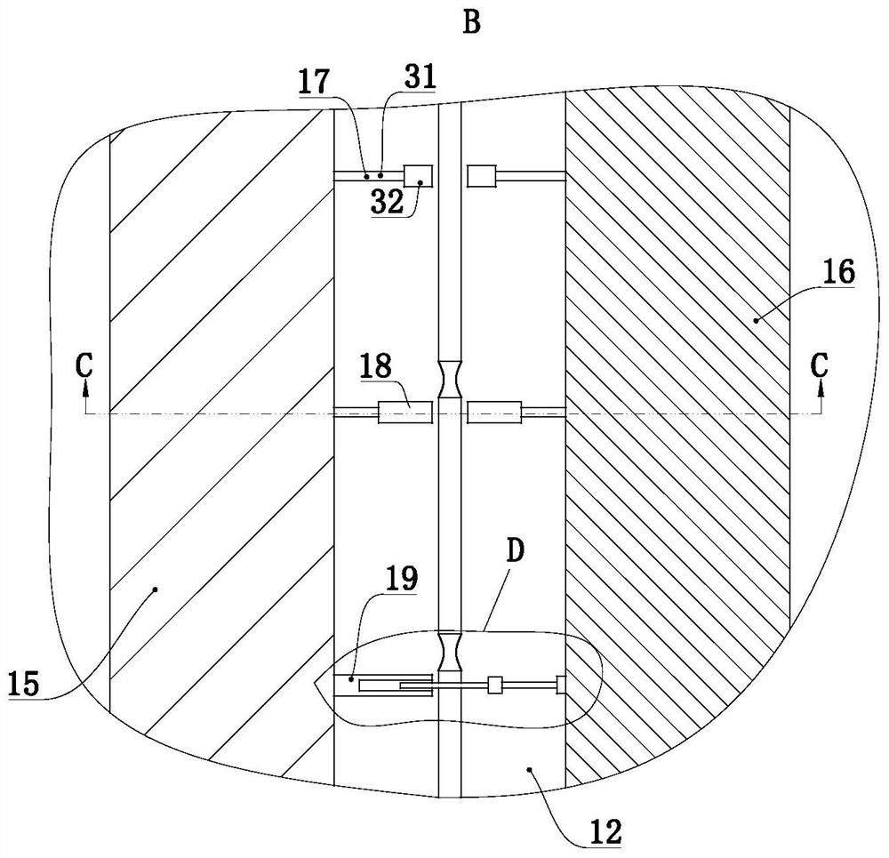 A cutting device for woven bag production process