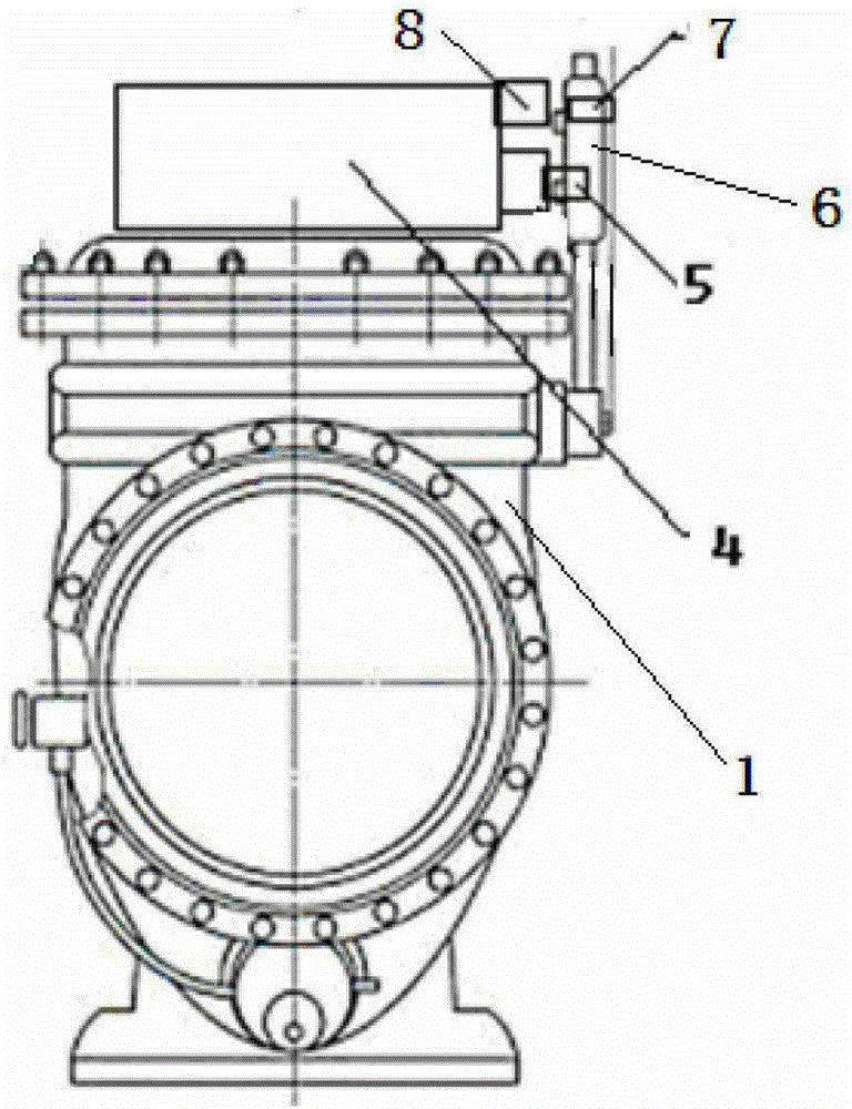 Gas pipeline check valve