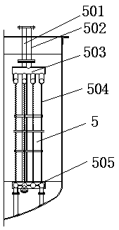 Reaction kettle built-in plate type heat exchanger convenient to install