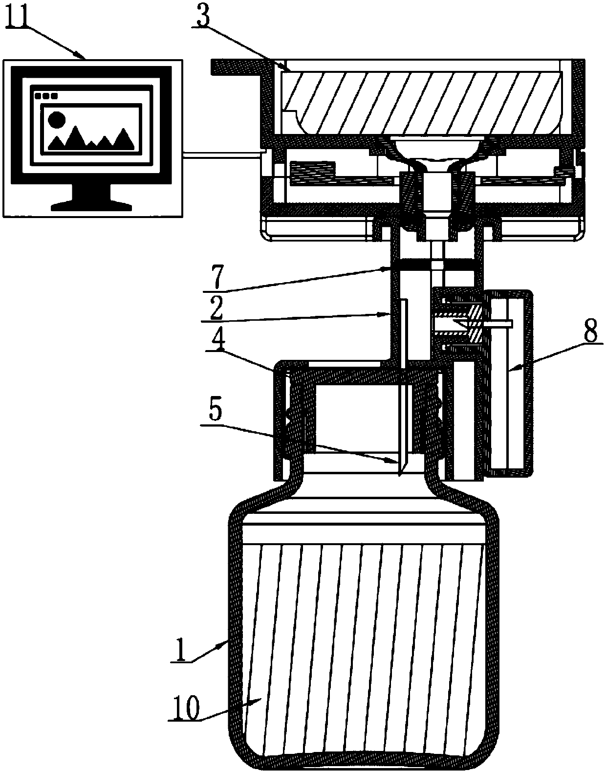 Blood culture detection positive reporting device