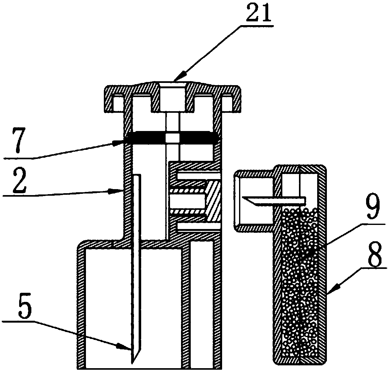 Blood culture detection positive reporting device