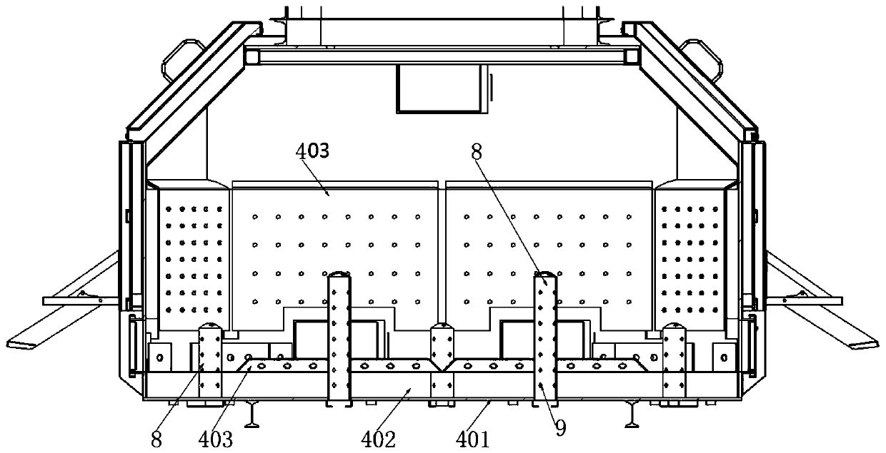 Household waste low-temperature reduction harmless resourceful treatment device capable of preventing smoke overflow