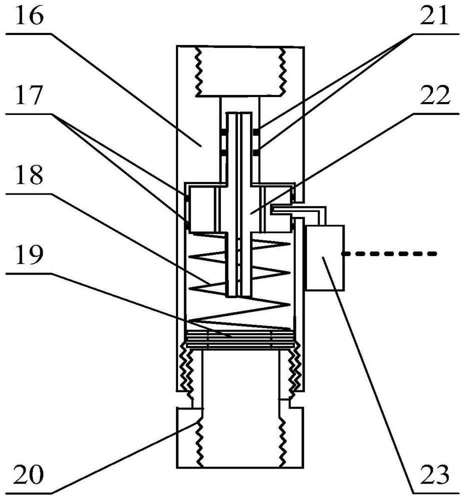 Autonomous intelligent self-energy-supply active suspension adopting double-head oil cylinder and working method of autonomous intelligent self-energy-supply active suspension