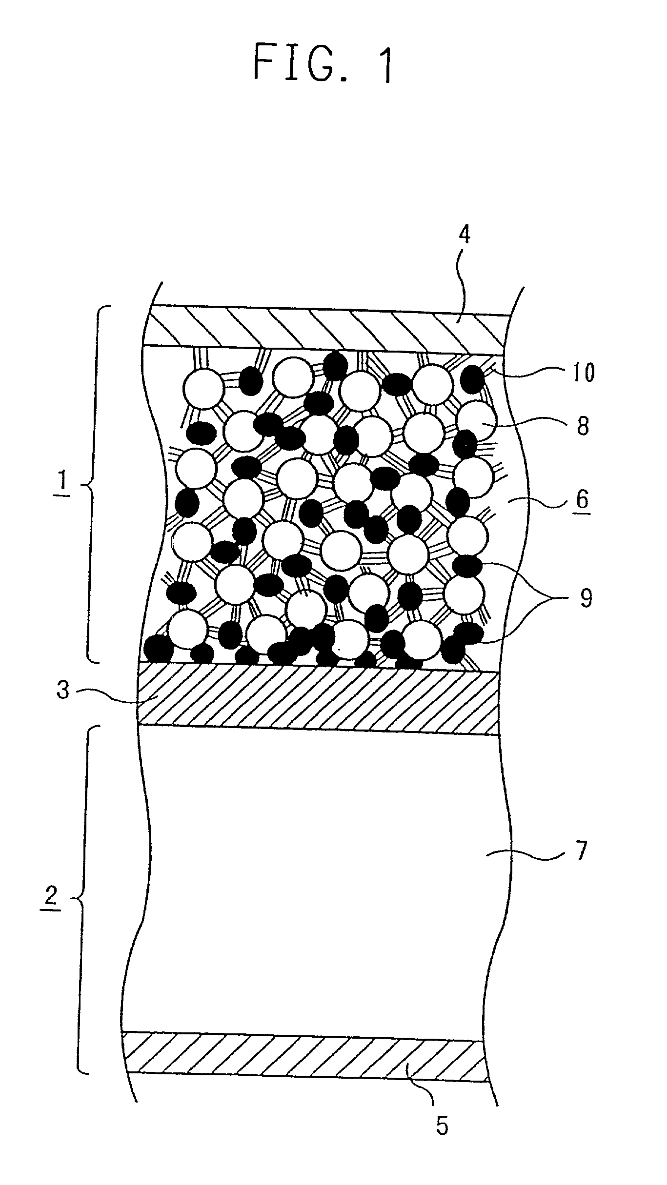 Battery and process for preparing the same