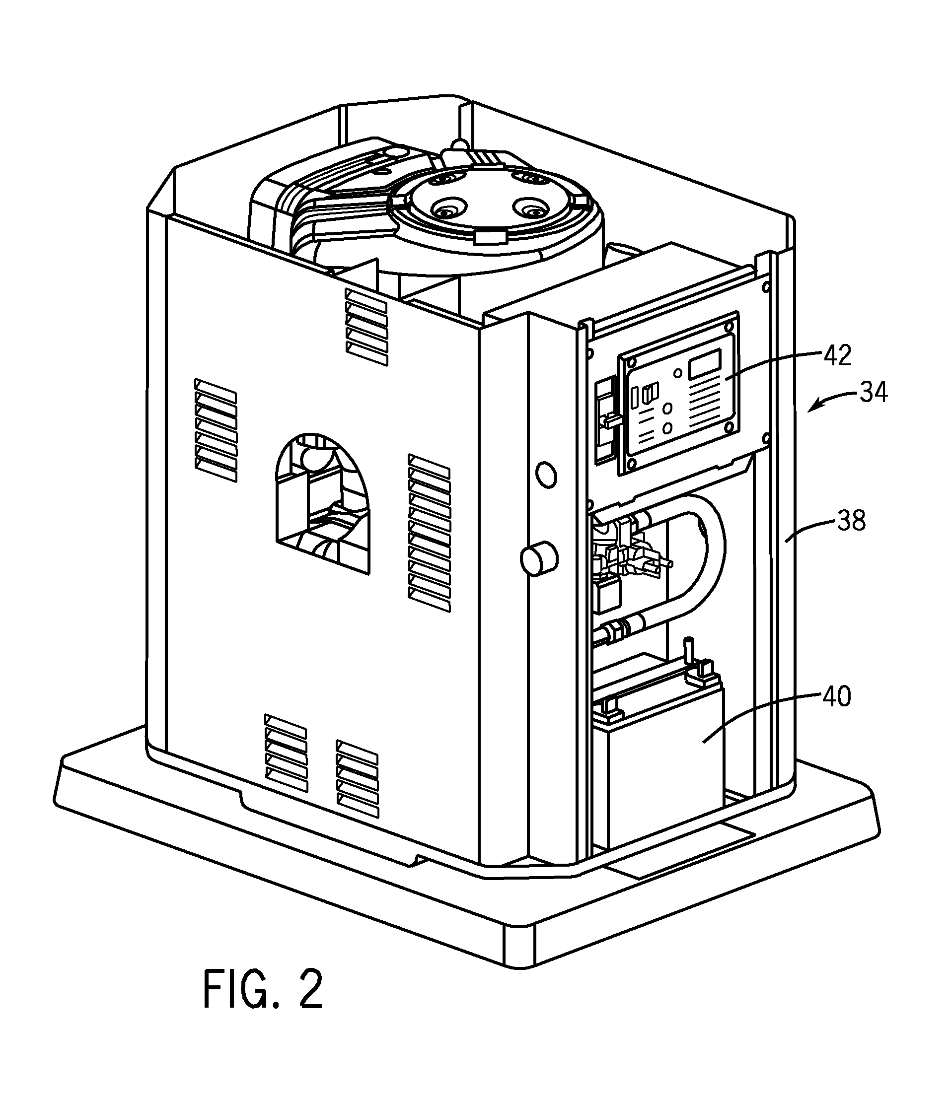 Method for standby generator restart after fault shut-down