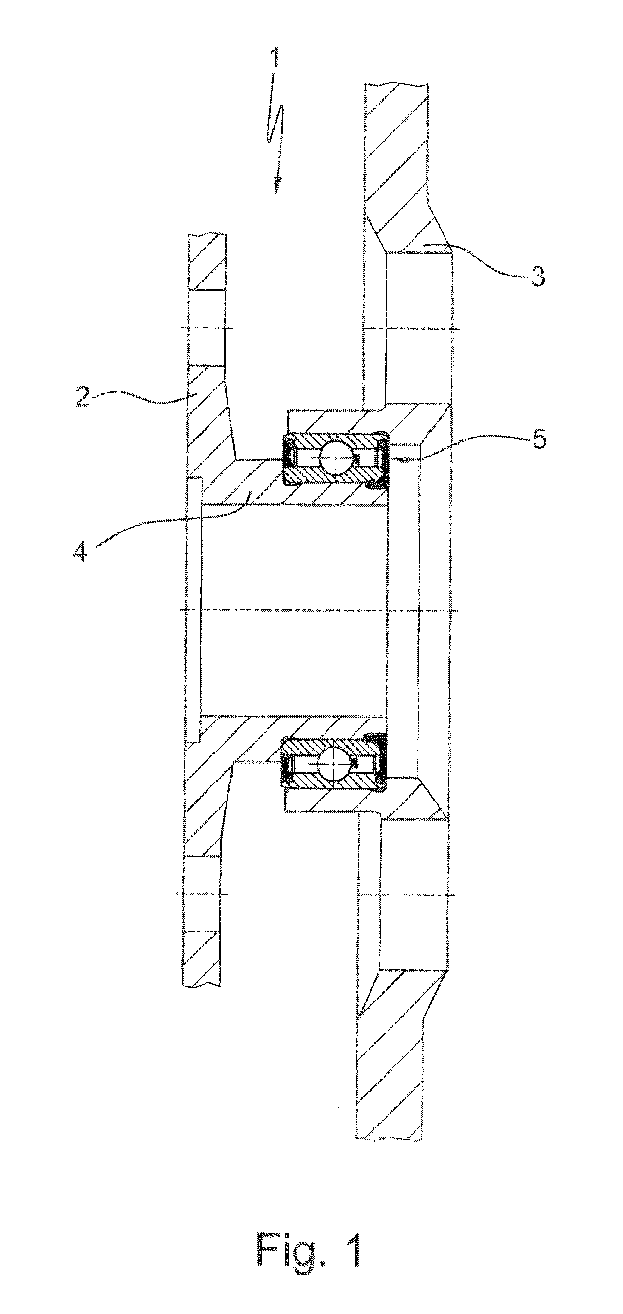 Rolling bearing, particularly single-row deep groove ball bearing for a dual mass flywheel in a motor vehicle