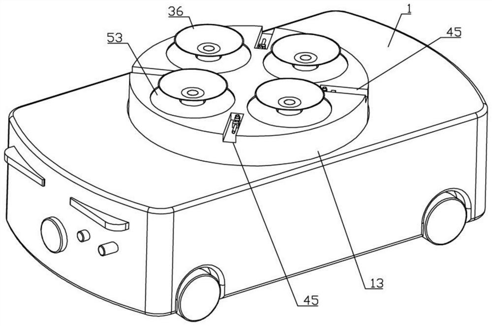 Workshop intelligent transfer device