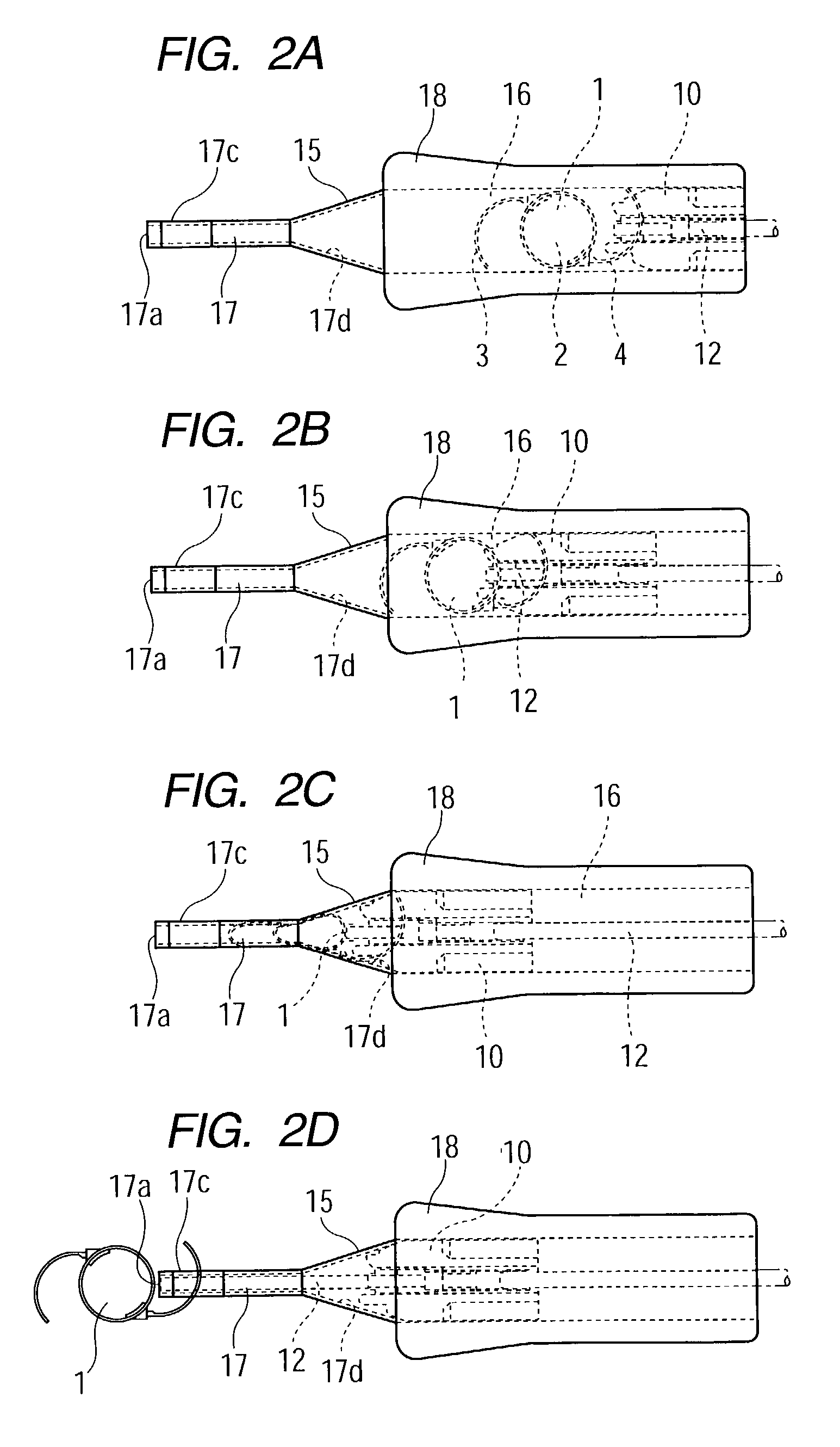 Insertion device for intraocular lens