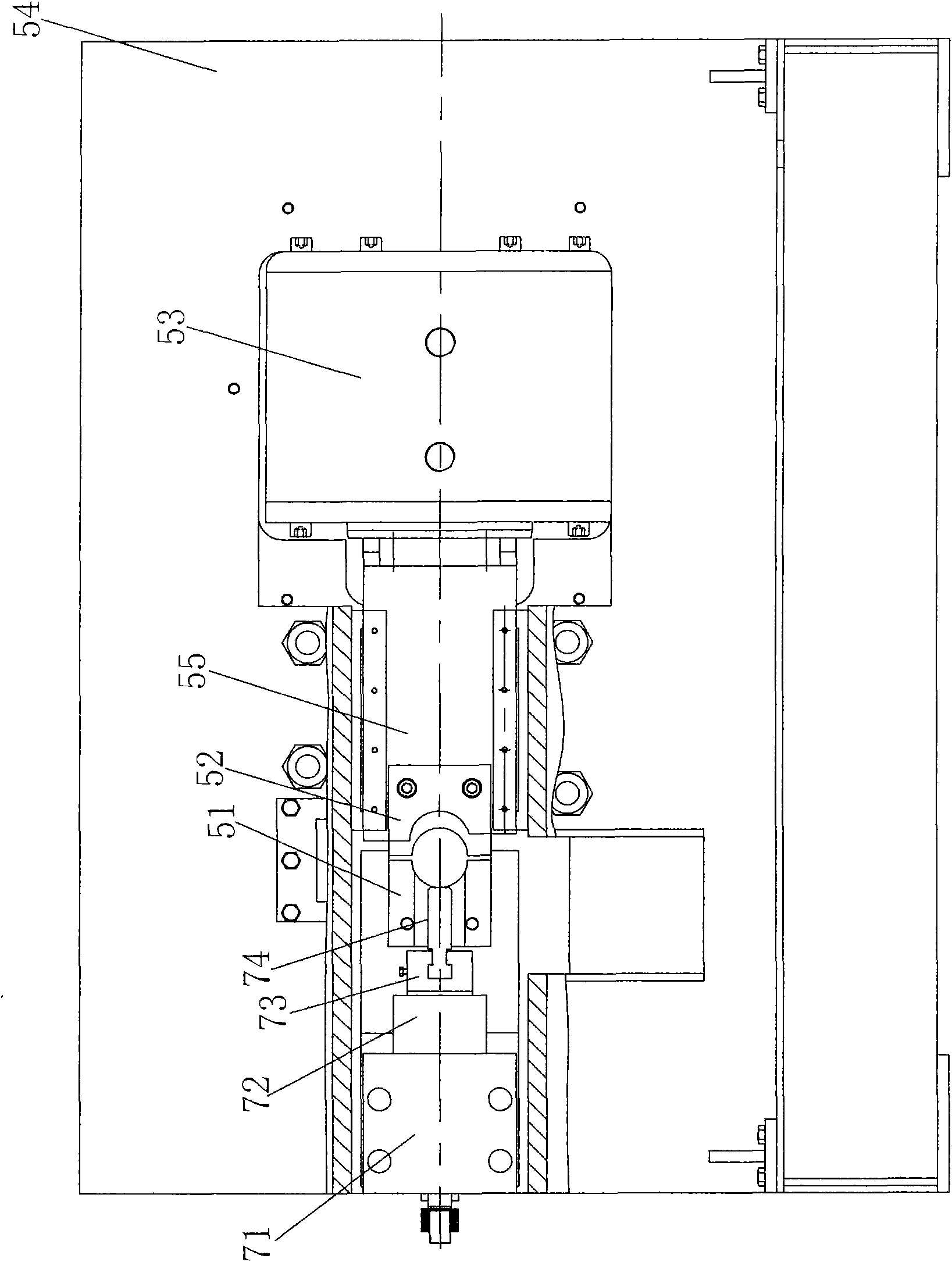 Round steel cutter