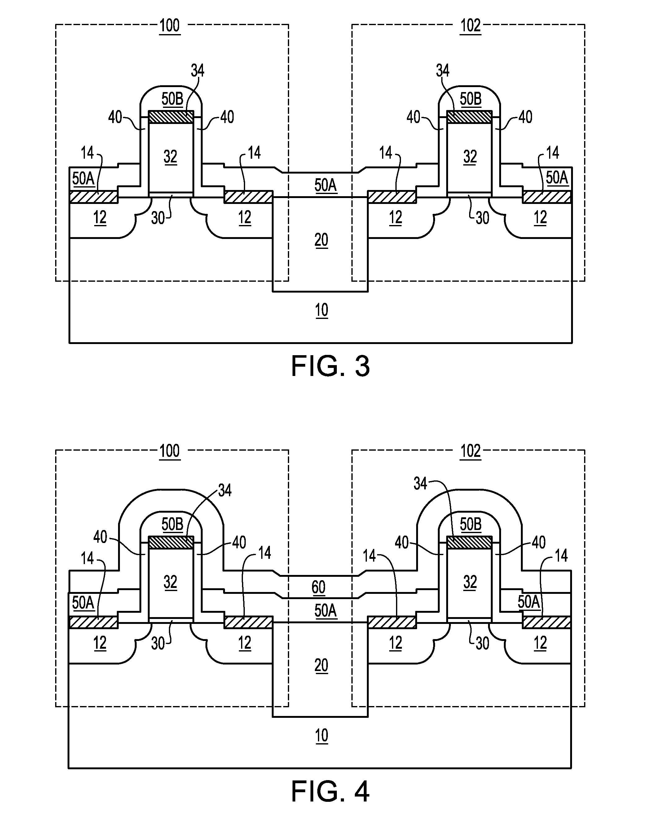 Structure and methods for stress concentrating spacer