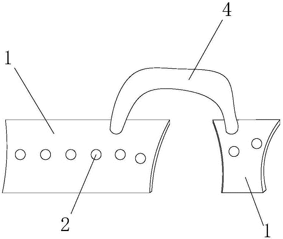 Production method of 3D printing fibula reconstruction jaw surgical tool combining bone excision with titanium-plate positioning