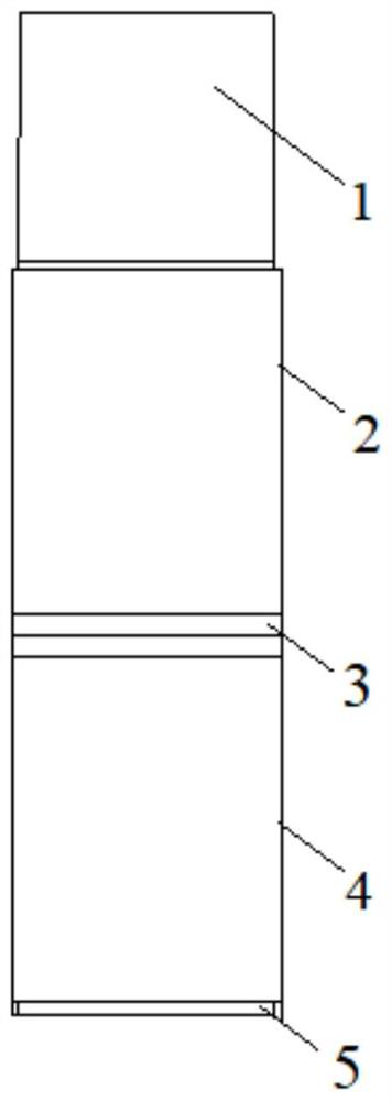 Porous filtering material for filtering outwards-thrown oil slurry