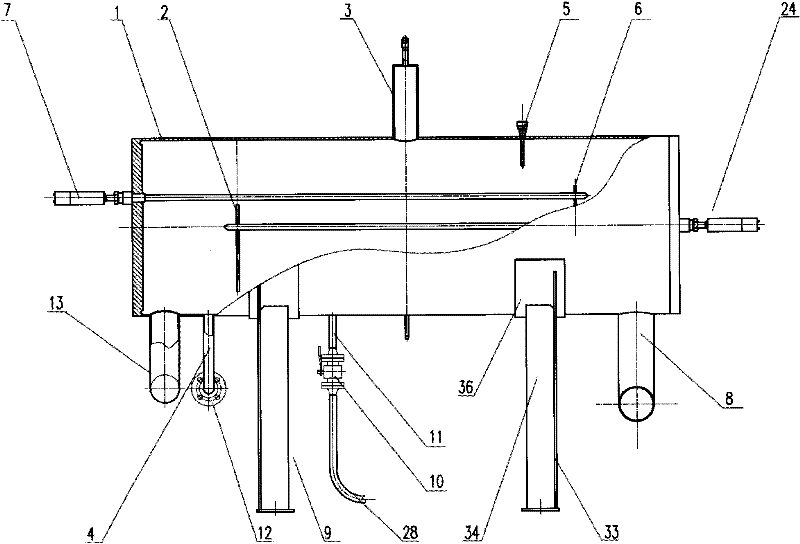 High power density electric heating water tank for secondary pre-service hydraulic pressure test of steam generator