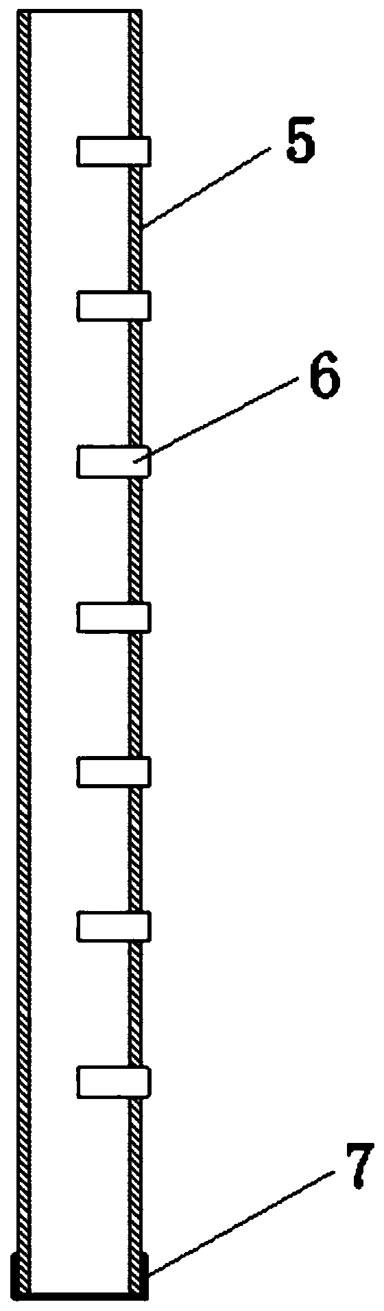 Detecting method of strength of string-bead-shaped karst cave after grouting