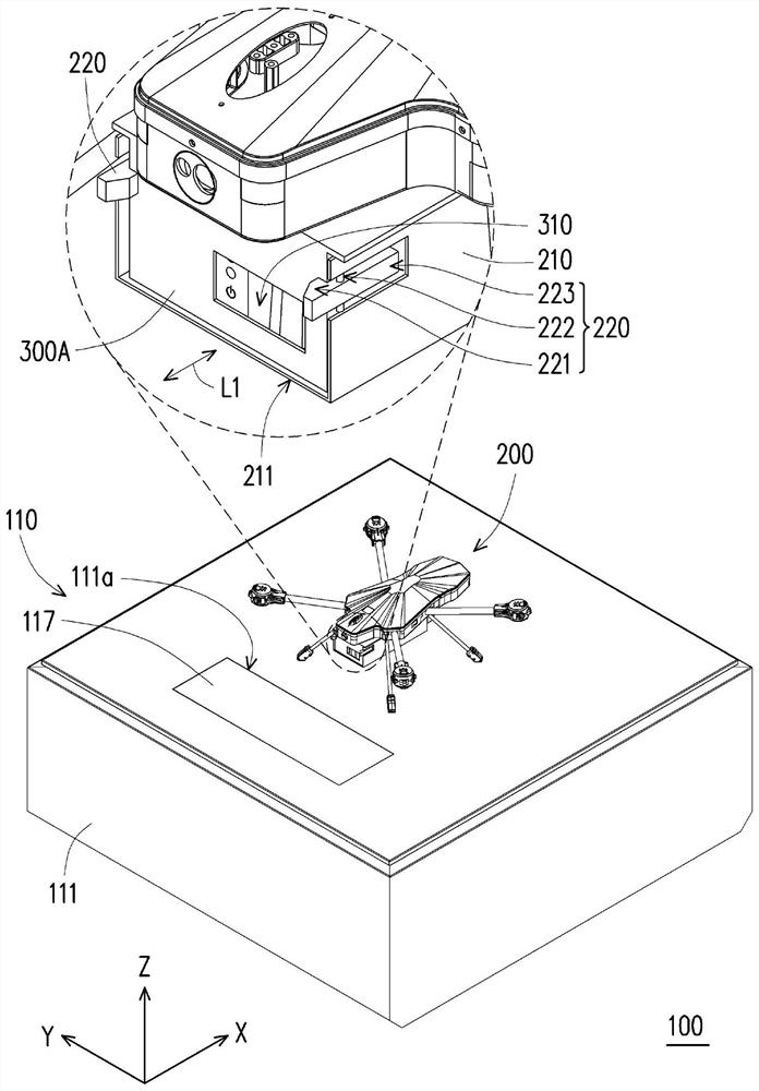 Battery replacement mechanism, battery replacement system and battery replacement method