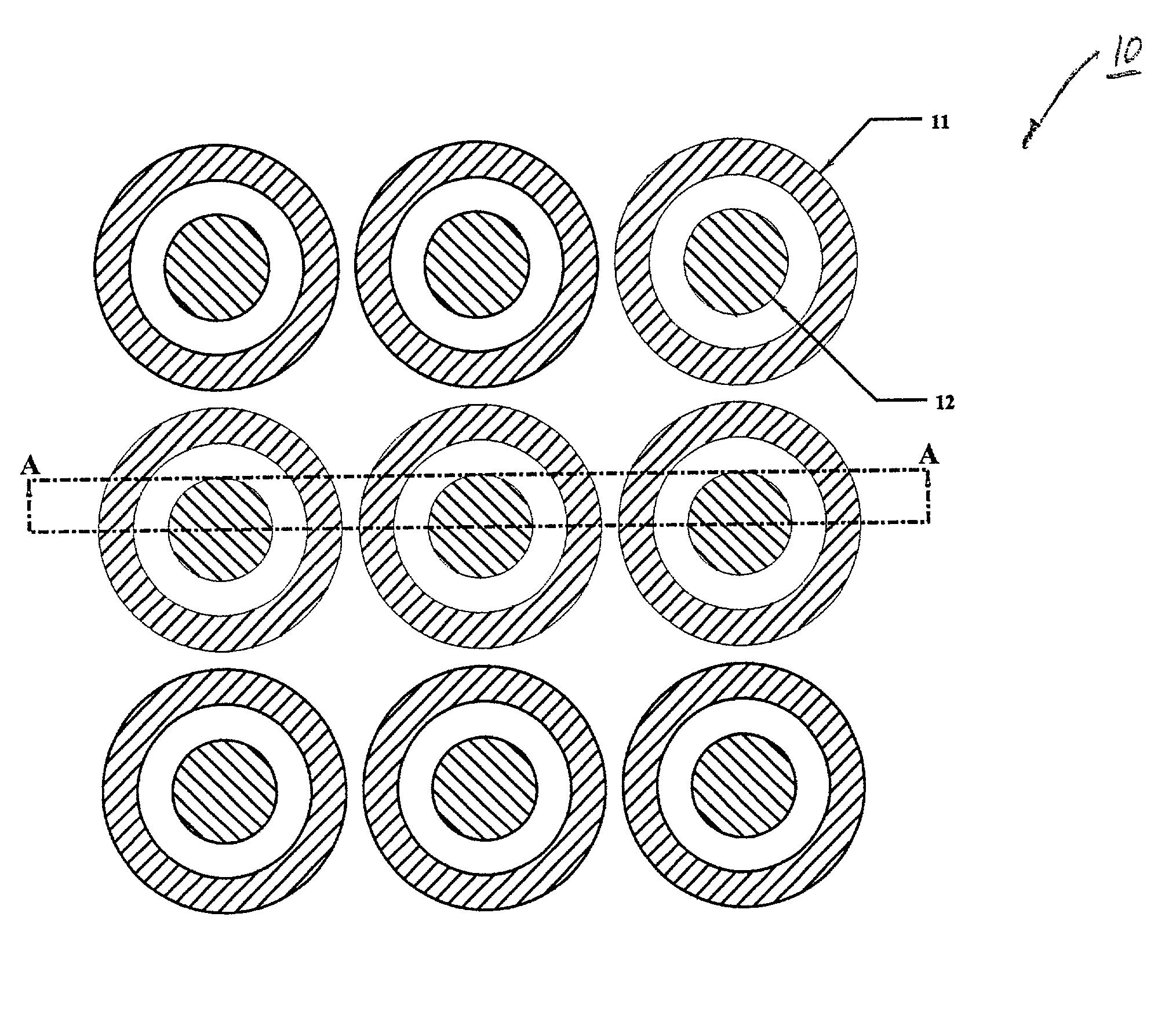 Capacitive two dimensional sensor