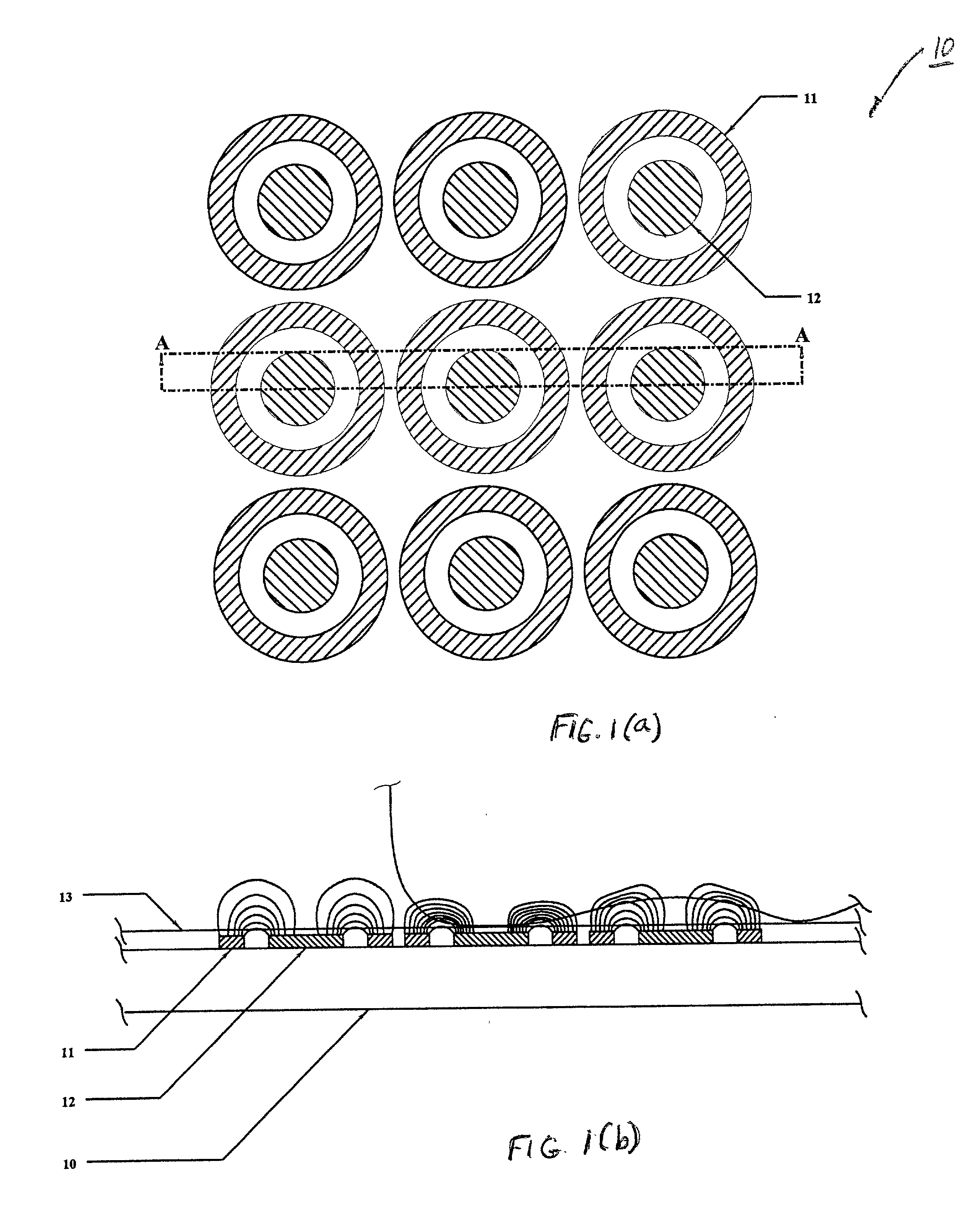 Capacitive two dimensional sensor