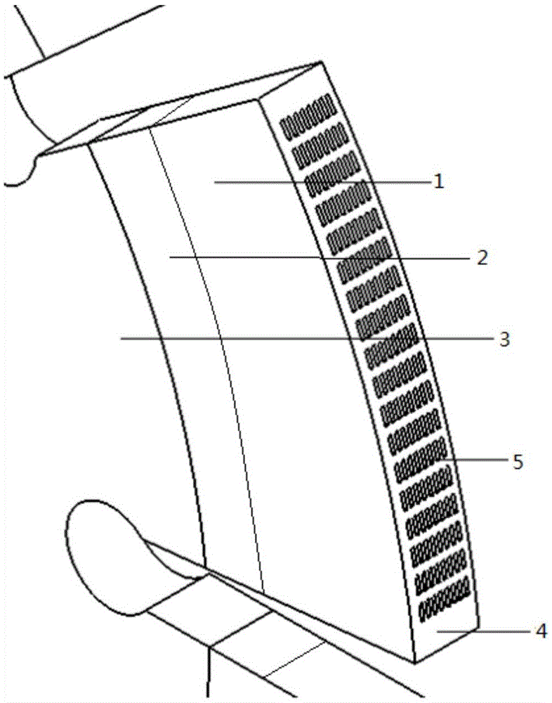 Metallic-bond complicated-surface diamond saw blade and 3D printing and making process thereof