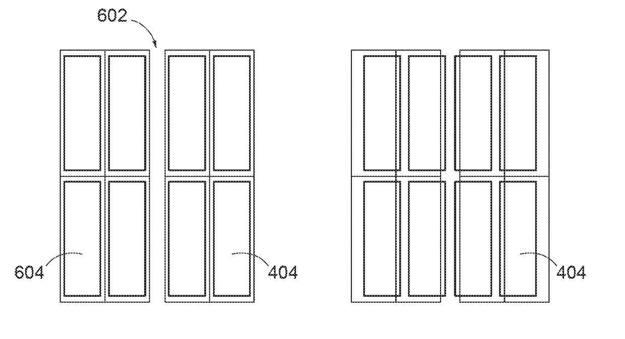 Large area display and method for making same