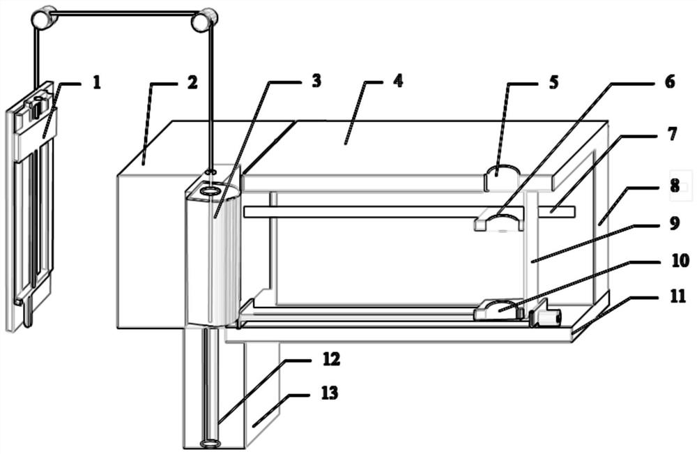 Device and method for calibrating neutron sensitivity of out-of-pile detector