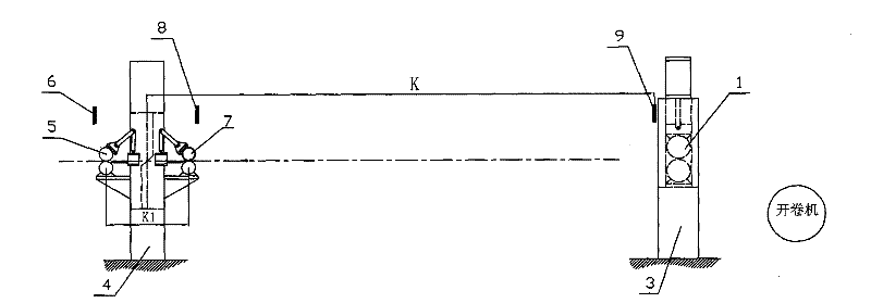 Method for preventing broken pieces of band tail from blocking shearing when shearing band tail of cold rolled strip steel production unit