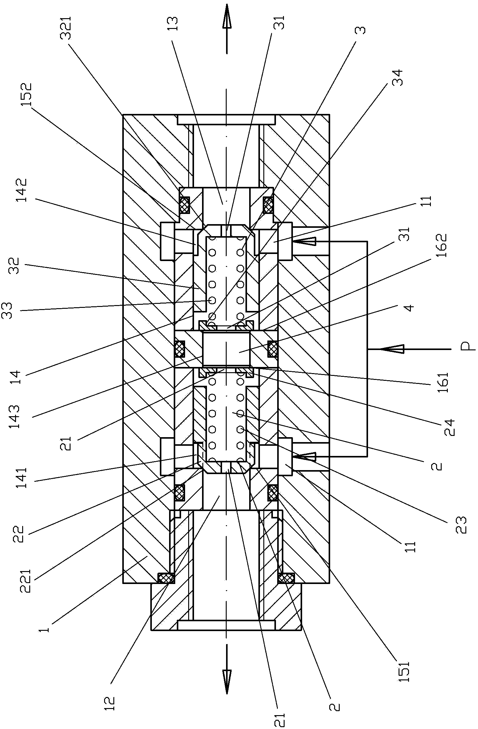 Dual-pipeline hydraulic safety valve