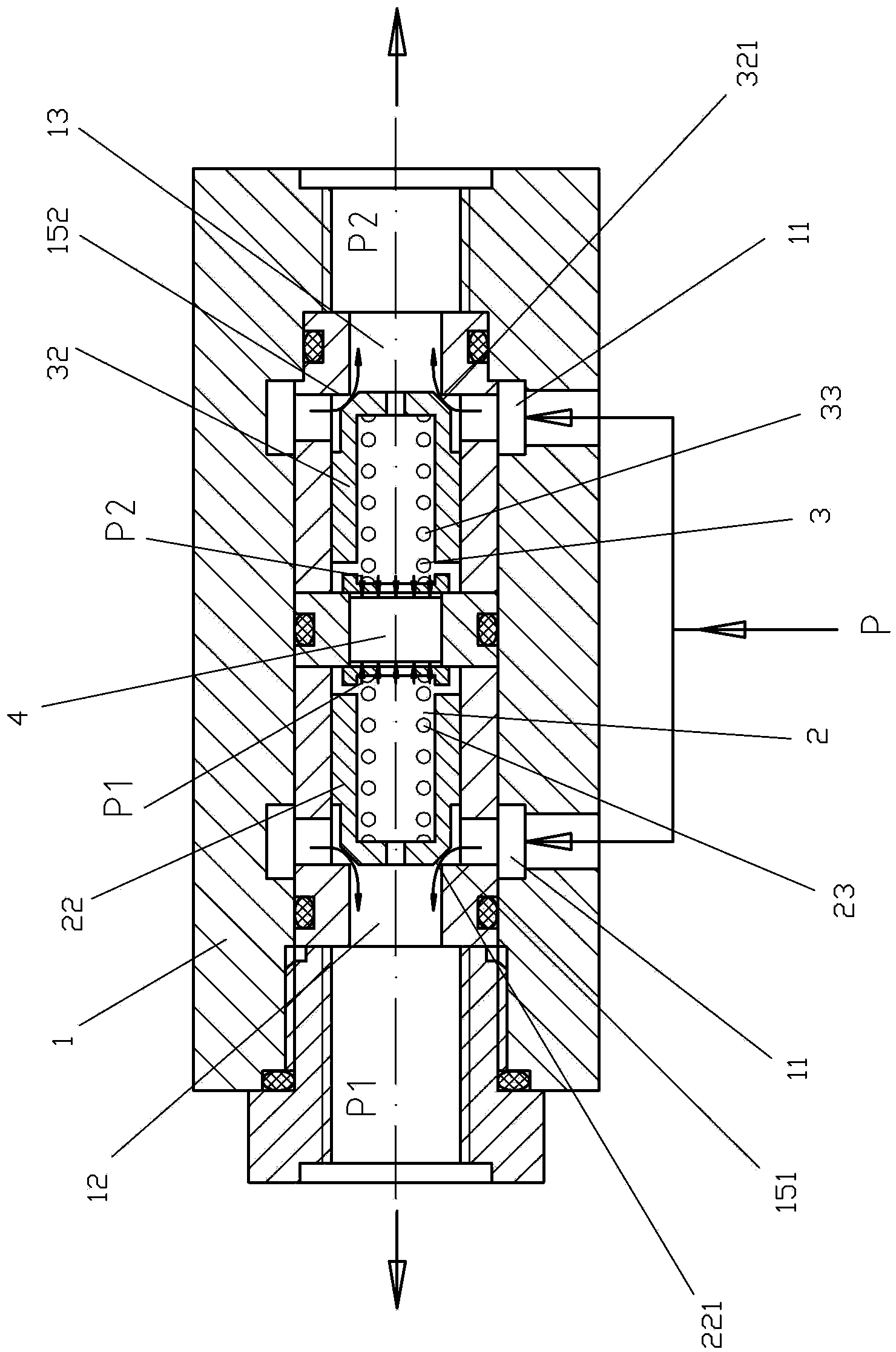 Dual-pipeline hydraulic safety valve