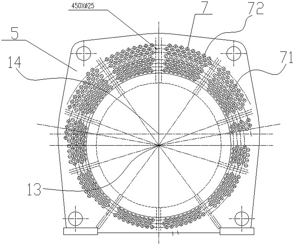 High-voltage explosion-proof three-phase asynchronous motor with low temperature rise