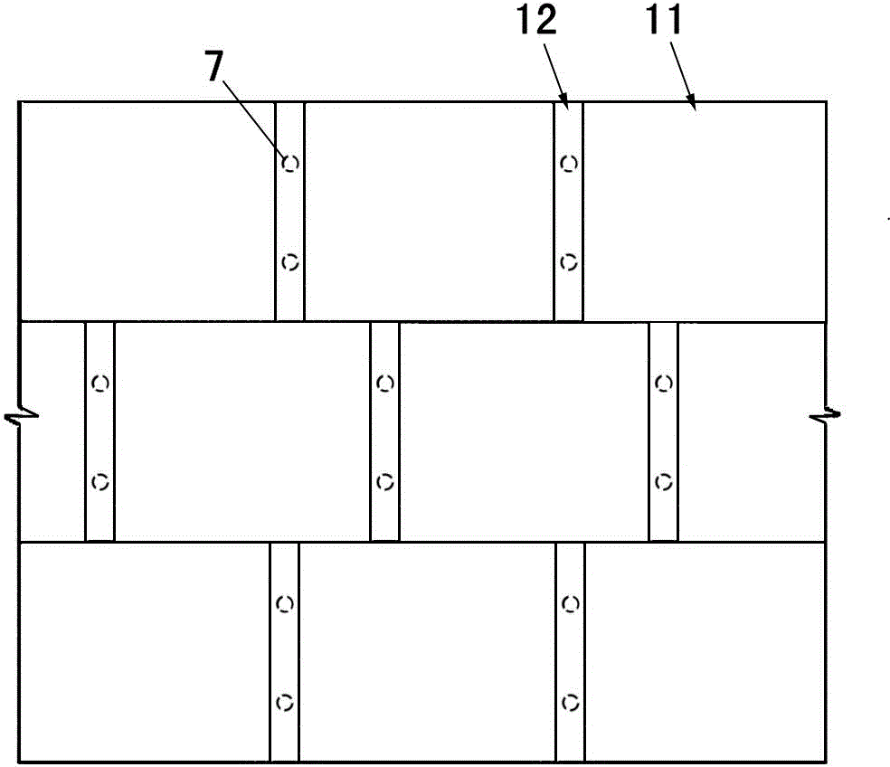 Vacuum thermal isolation and heat insulation layer and heat insulation system for building and construction method thereof