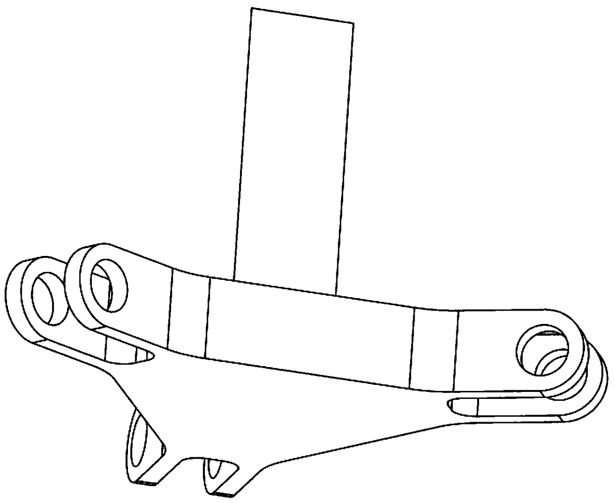 A structural redundant parallel mechanism with two rotations and one movement