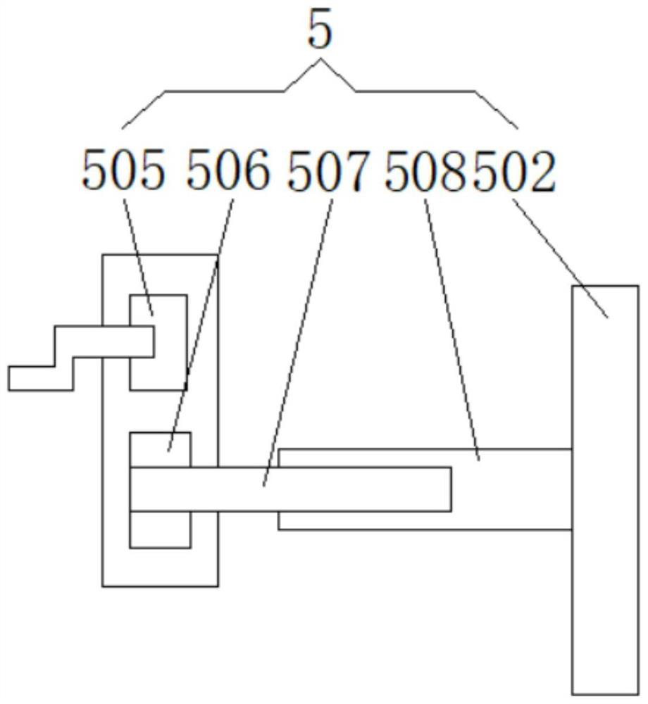 Copper recovery device for waste circuit board