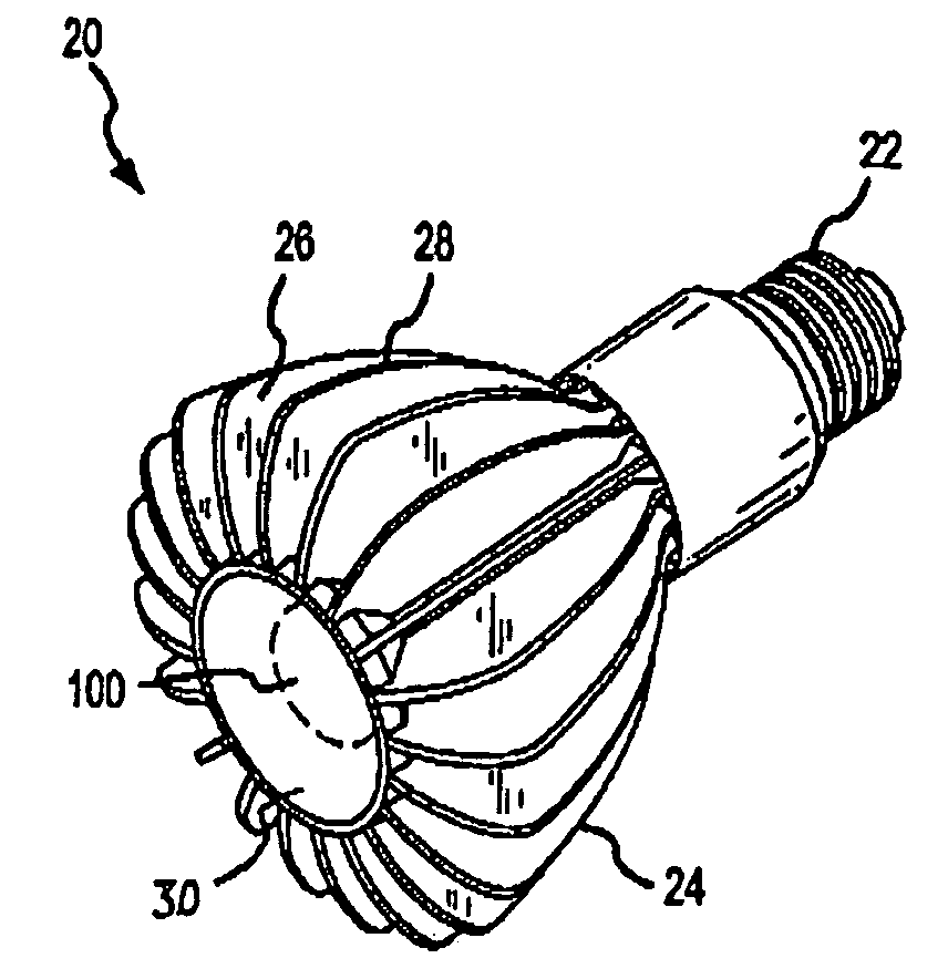 Methods and apparatus for an LED light