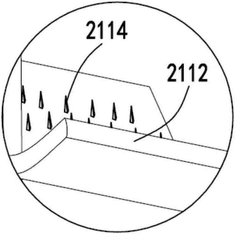 Discontinuous discharge device