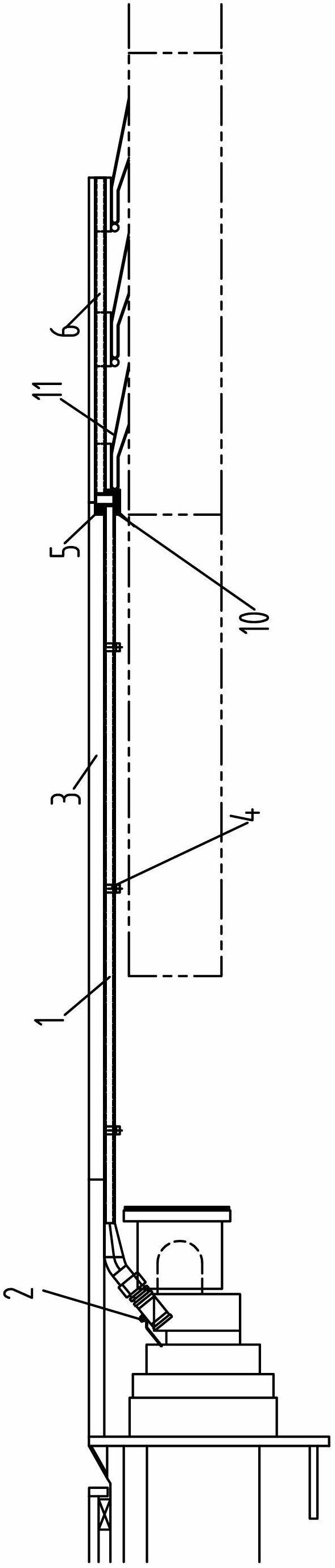 Shield machine synchronous grouting pipeline system and shield machine with same