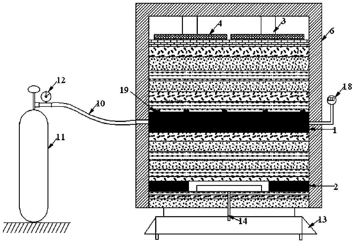 A three-dimensional test system for simulating the permeability characteristics of unloaded coal and rock mass